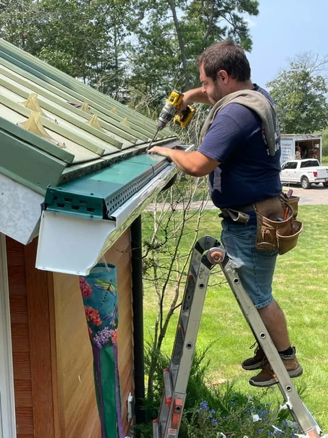 Gutter Guard Install